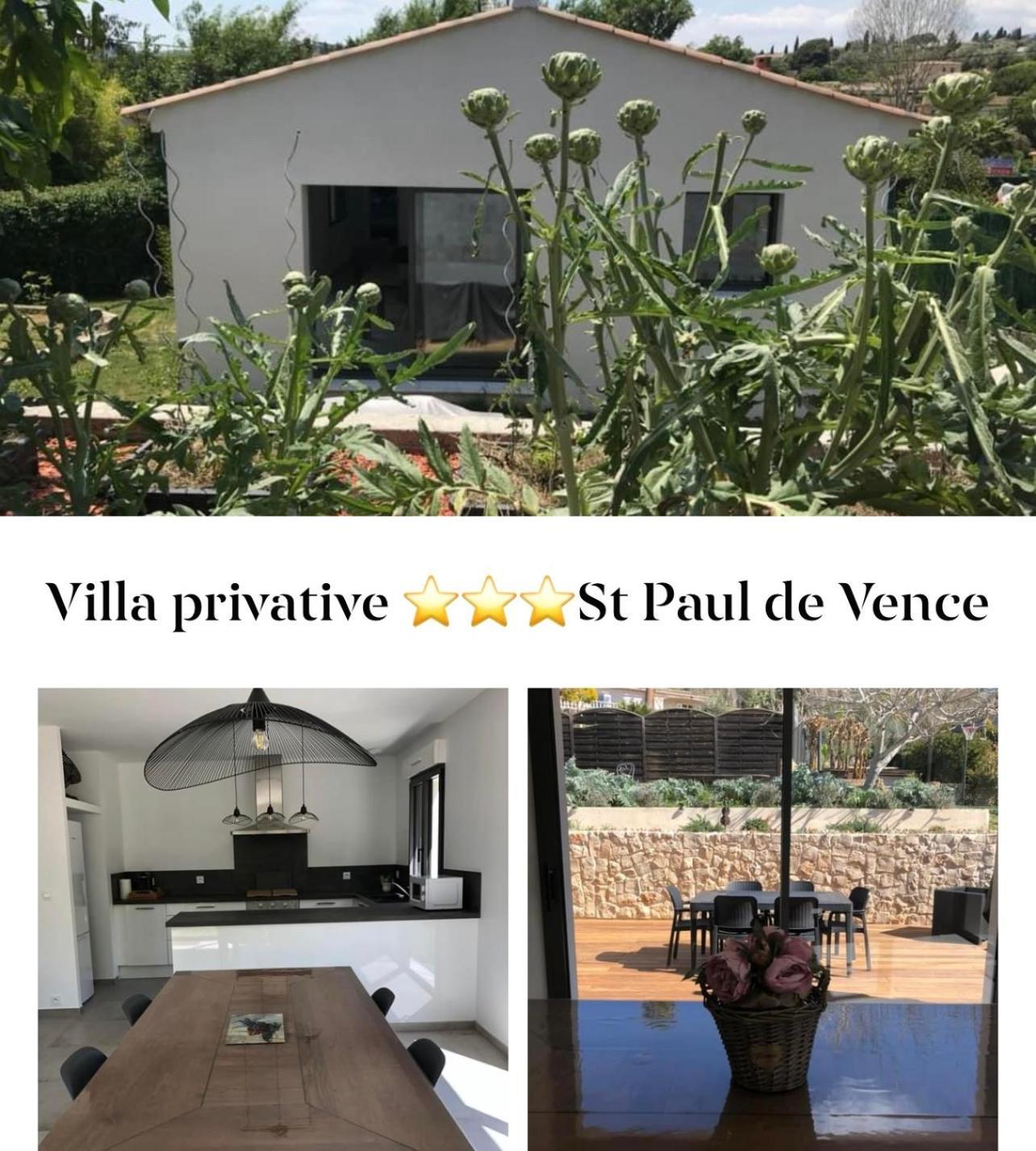 Villa L'Art De Fer Saint-Paul-de-Vence Eksteriør billede
